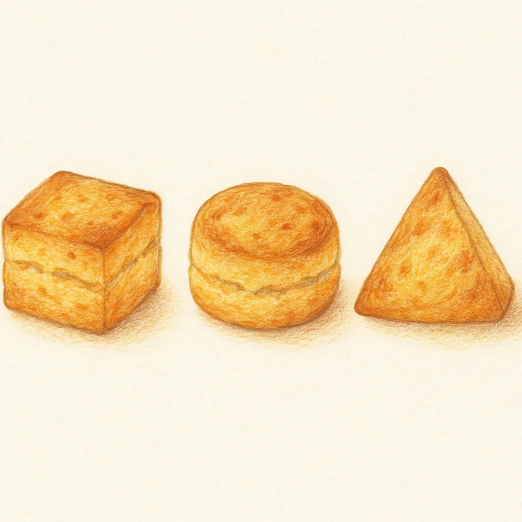 スコーンの形別特徴と魅力解説